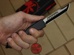 Нож Microtech Ultratech G10 H/E - рукоять светлый G10, клинок хелхаунд RK-347