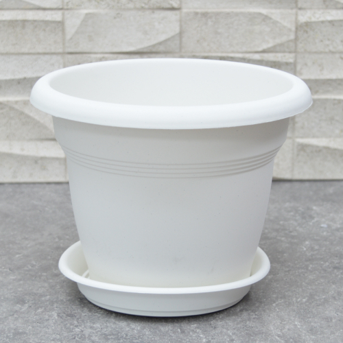 Кашпо Классика белый (2л)