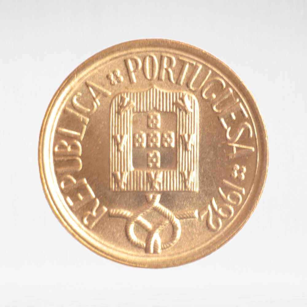 Portugal, 1 Escudo, 1992, XF