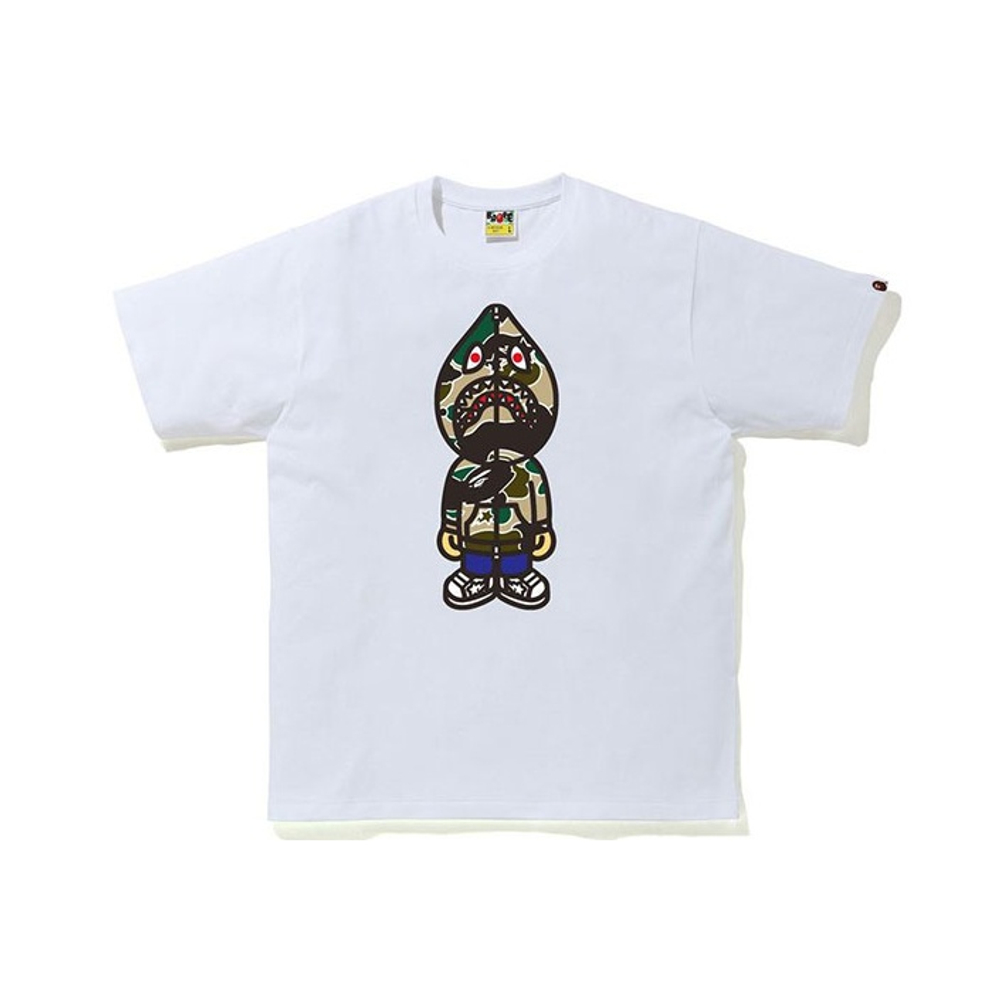 A Bathing Ape Sta Camo Classic Milo Shark Tee