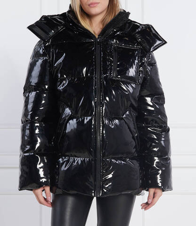 куртка на подтяжках The Kooples - черный(FDOU25006K)