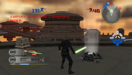 PSP Platinum Star Wars Battlefront 2 (Б/У, ULES-00183)