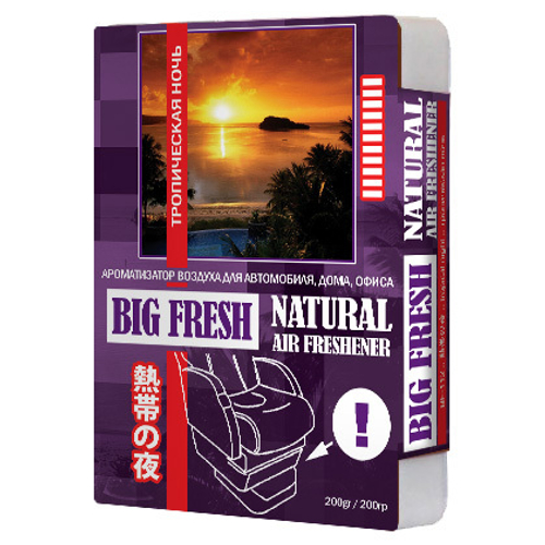Ароматизатор под сиденье  BIG FRESH  Тропическая дыня 200 мл (FKVJP)