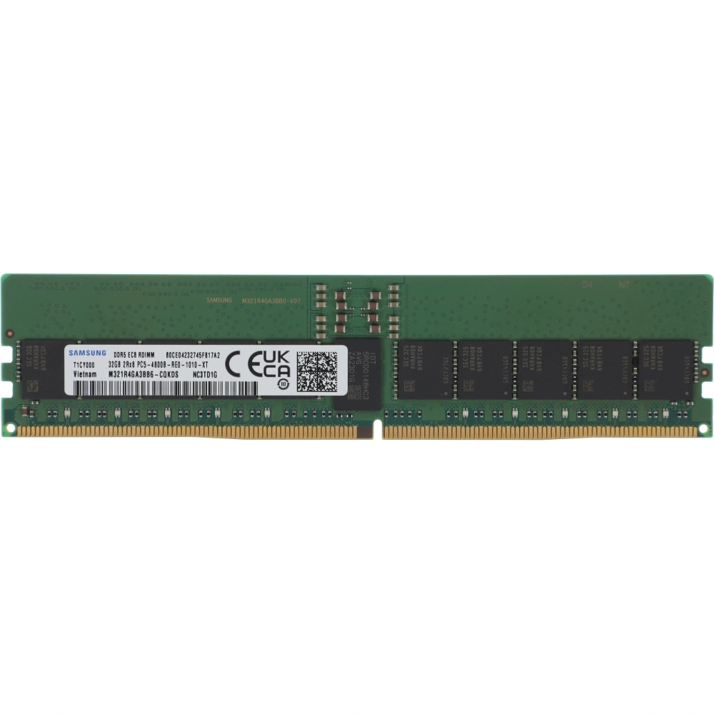 Память оперативная Samsung 32GB DDR5 4800MHz DIMM (M321R4GA3BB6-CQK)
