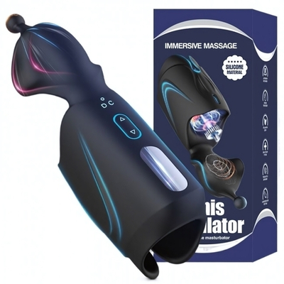 Иммерсивный массажер мастурбатор для мужчин Rosyland Penis Stimulator (Цвет: черный)