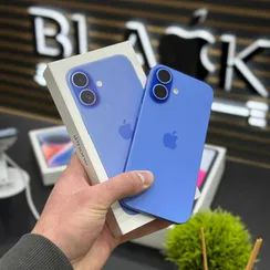 Б/У Телефон Apple iPhone 16 128Gb Ultramarine 92% (FLQRC7QF09)