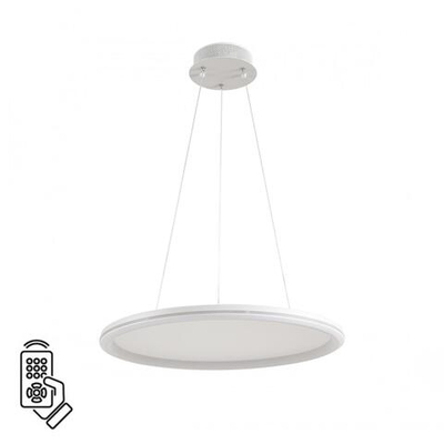 8380/45L LN Умная люстра подвесная с ПДУ и голосовым управлением LED 45W 3000-6500К 220V LEDIO