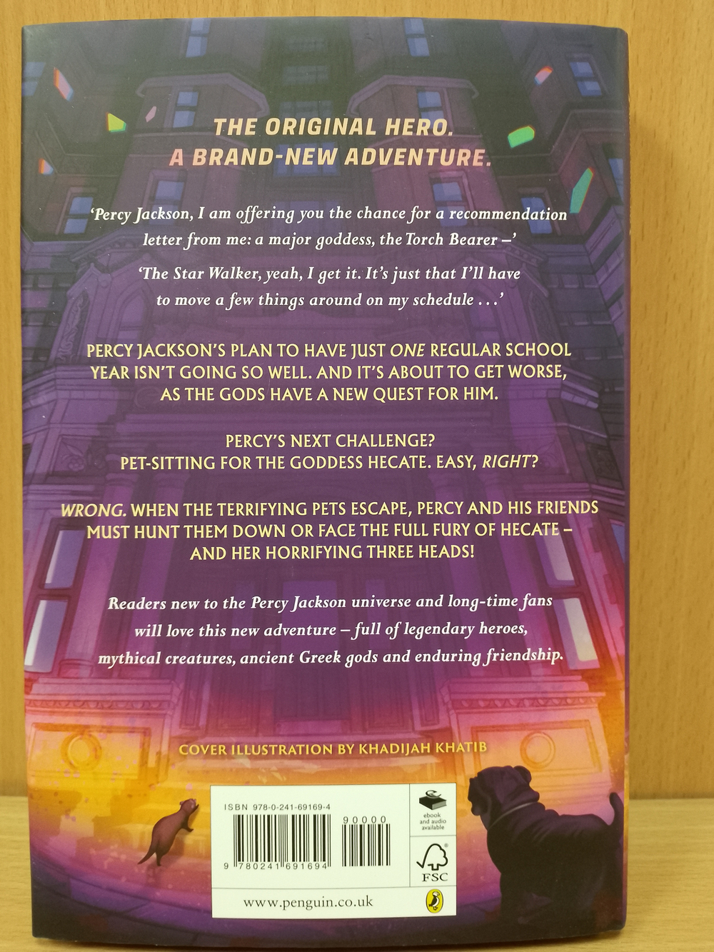 Percy Jackson and the Olympians: Wrath of the Triple Goddess (Rick Riordan) Book 7
