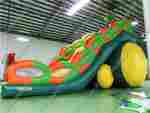 Коммерческий надувной батут-горка "Дракон" 16*8*11 м