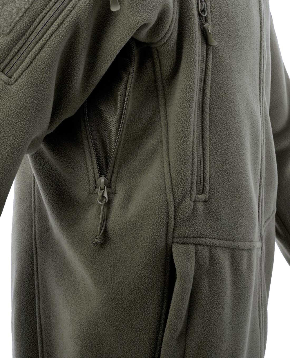 HELIKON TEX PATRIOT JACKET MK2 HYBRID FLEECE - OLIVE GREEN