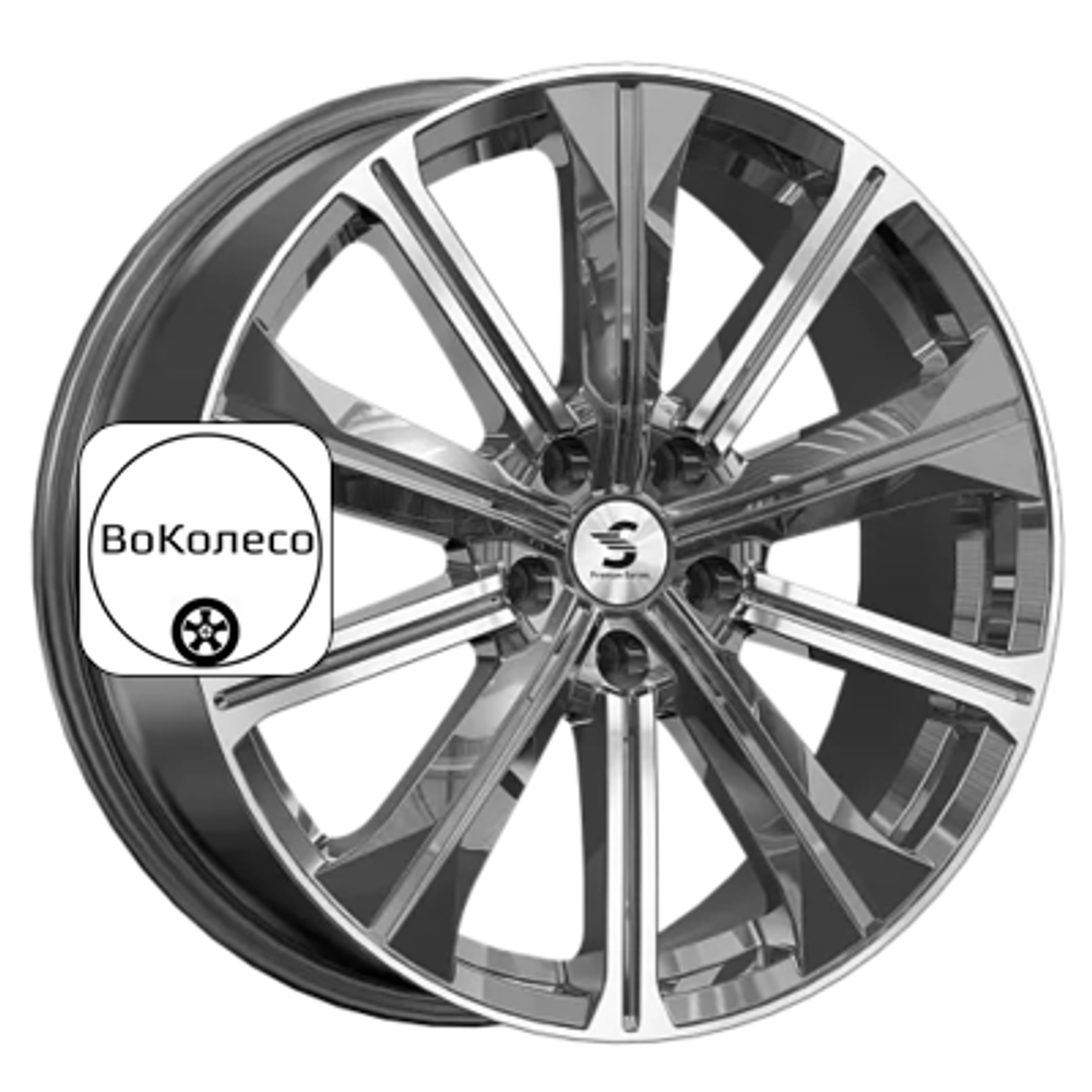 7x19/5x108 ET33 D60,1 КР013 (Tiggo 7 Pro) Diamond Gloss Graphite (4210017) Premium Series