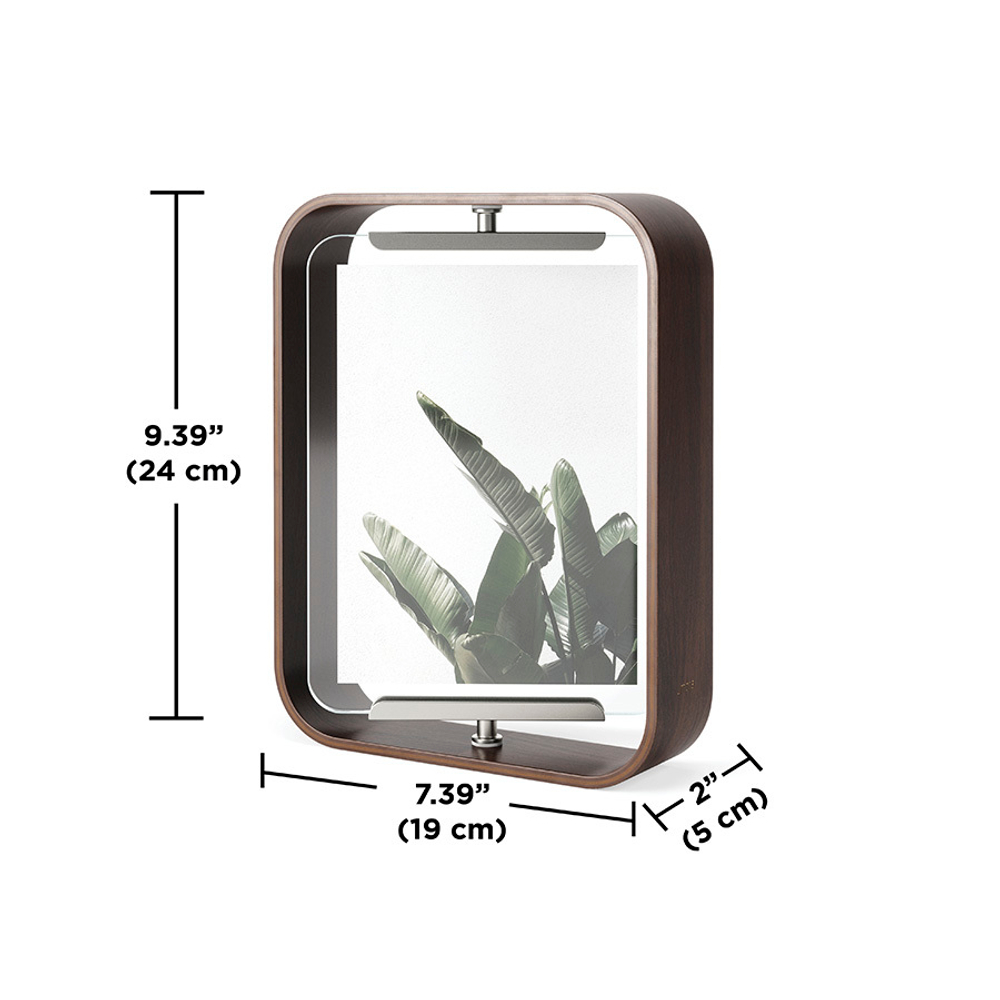 Фоторамка двухсторонняя bellwood, 19х24, орех