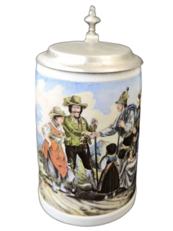 Кружка пивная "Встреча" Германия