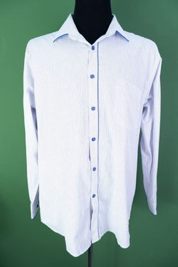 Рубашка Mixers светлая в полоску 62 размер