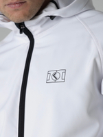 Ветровка худи софтшелл белая Город Горький