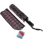 Зонт полуавтомат унисекс «Ultramarine - Ромбомания», микс 6 цветов, 8 спиц, d-100см, длина в слож. виде 68см