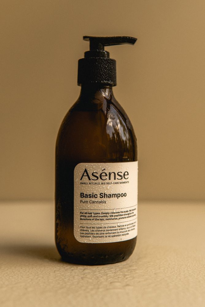 Шампунь для всех типов волос Pure Cannabis / Asense