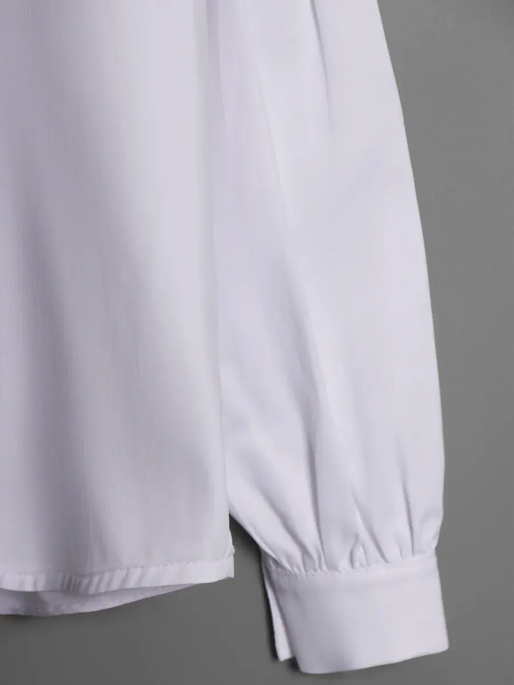 Белая рубашка школьная для девочки