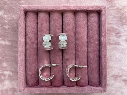 Серьги-Кольца "Монетки", 19,5мм