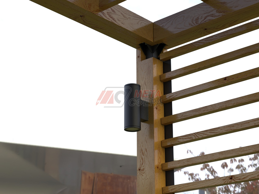 Пергола Тория со светильниками (4шт)