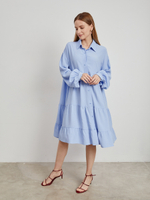 Платье Pearl Silk Blue