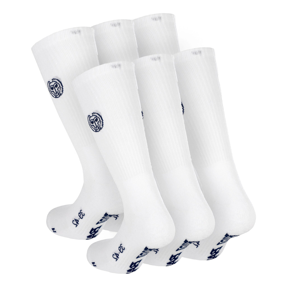 BIDI BADU Don Carlito XXL Crew Move Sports Socks - White