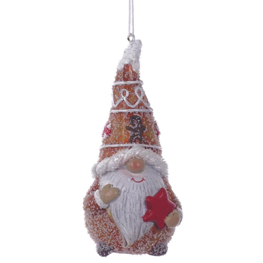 GAEM Фигурка декоративная подвесная "Гном", L4,5 W4,5 H10,5 см, 2в.