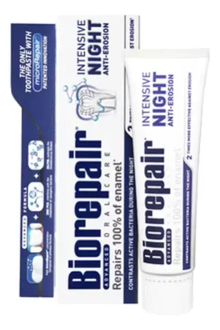 Зубная паста интенсивное ночное восстановление BIOREPAIR Intensive Night Anti-Erosion 75 мл