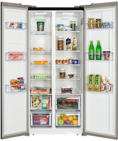 Холодильник HIBERG RFS-480D NFGB