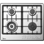 Газовая варочная панель Midea MG643TX нержавеющая сталь