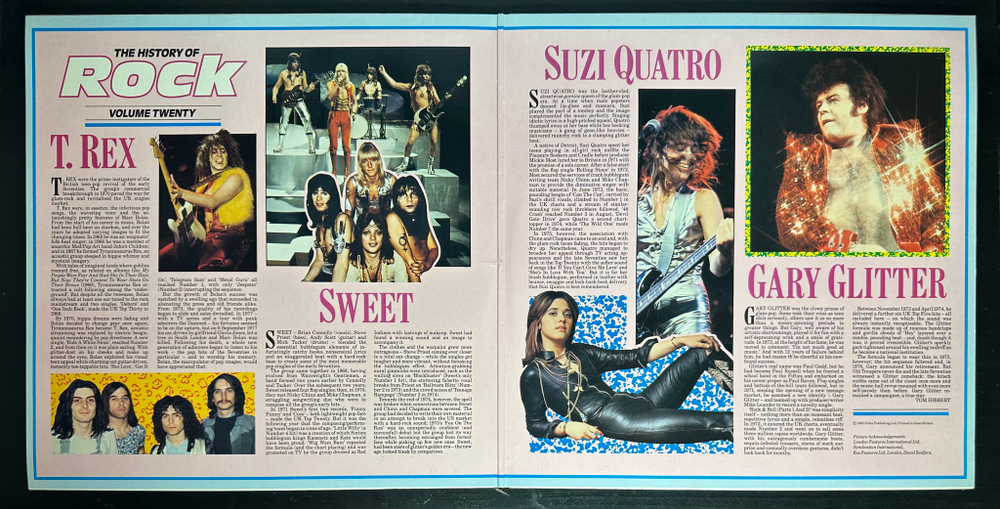 Сборник History Of Rock 20 2LP (Англия 1983г.)