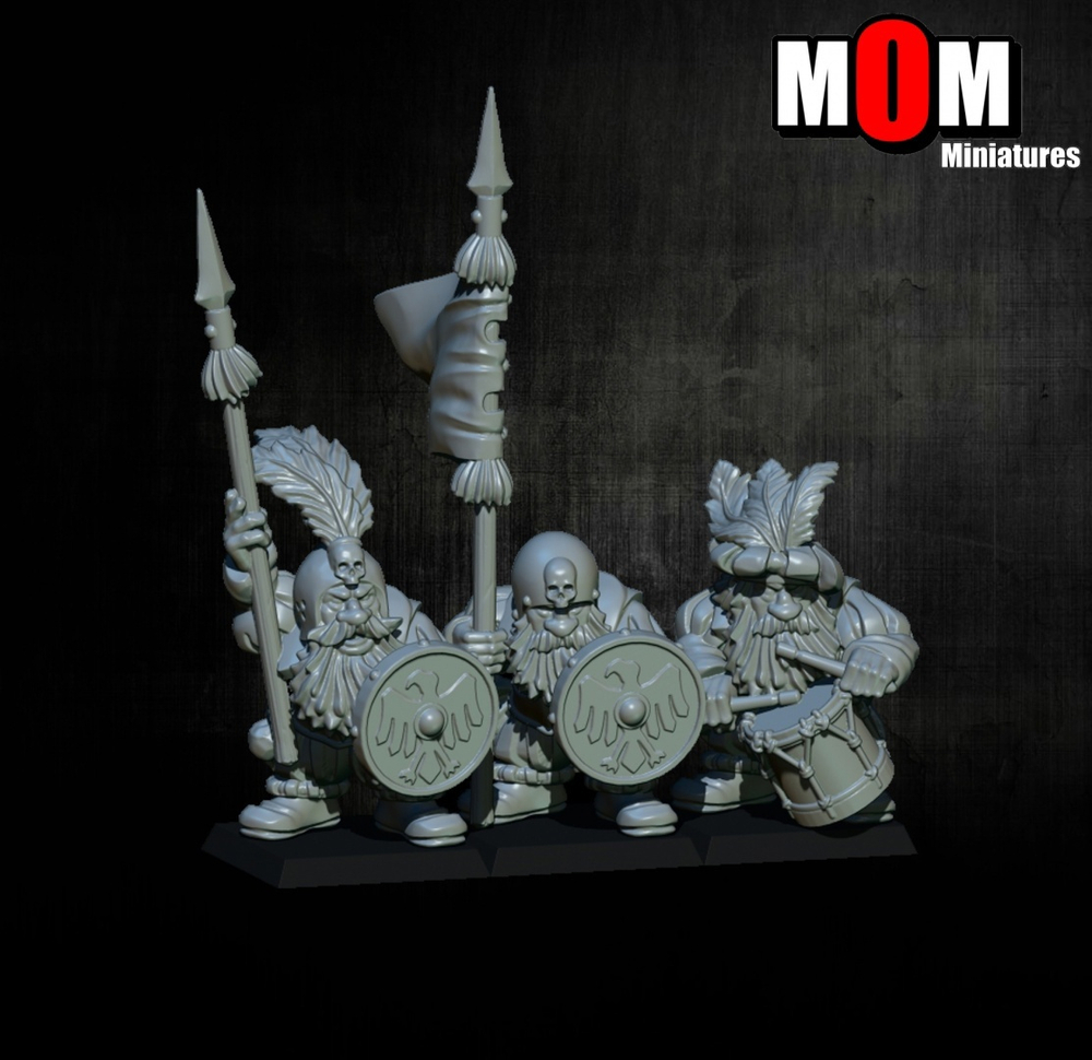 Dwarf with Pikes Com Group