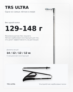 Палки для трейлраннинга TRS ULTRA 2026