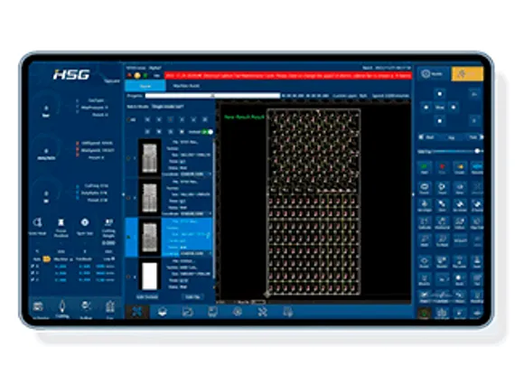 Универсальный лазерный станок HSG Laser серии GXE с защитной кабиной для резки по металлу