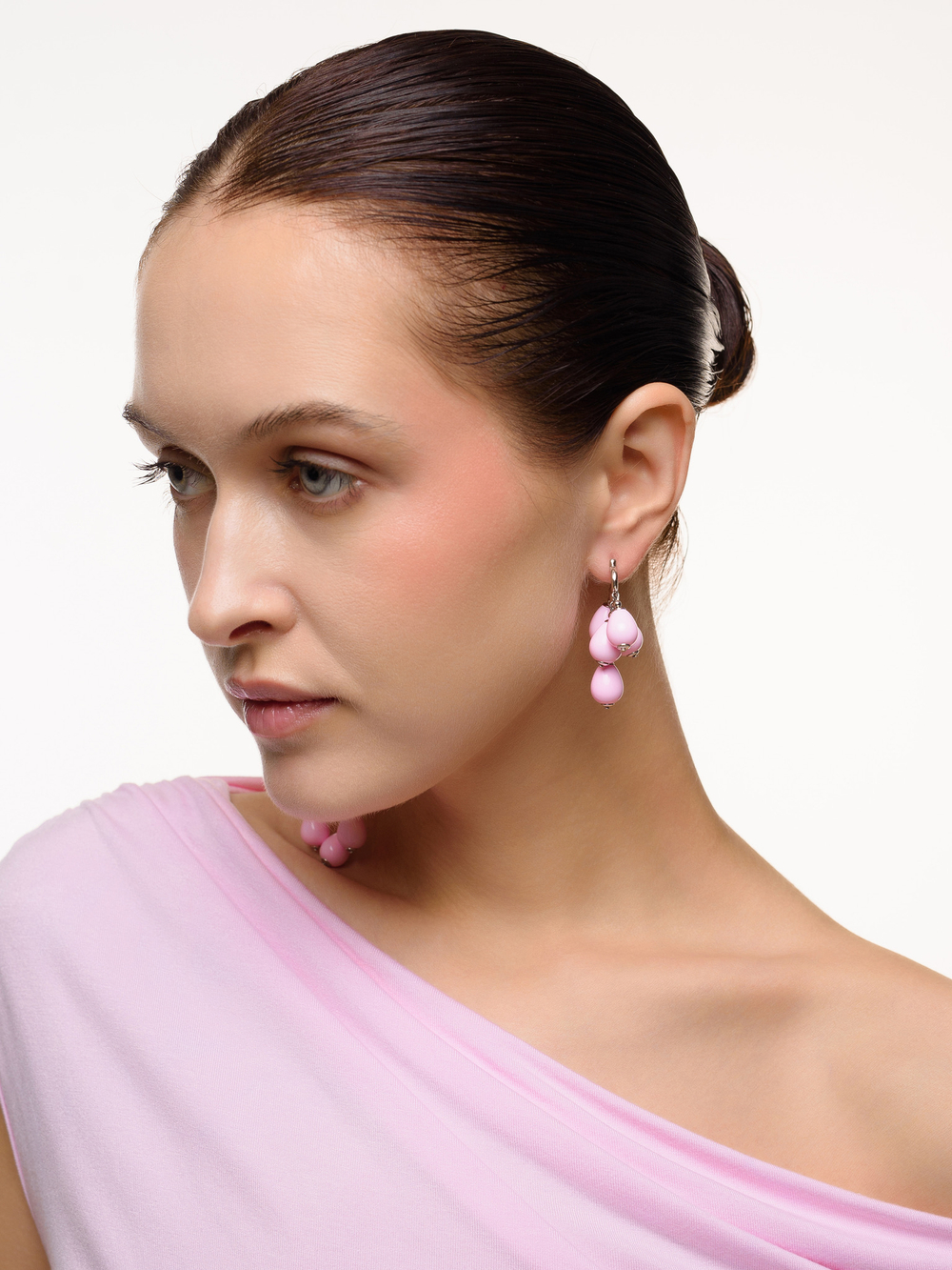 Серьги "Cloud" Pink