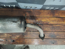 Глушитель Kia Rio 4 X-Line 17-нв Б/У Оригинал 28710H0500