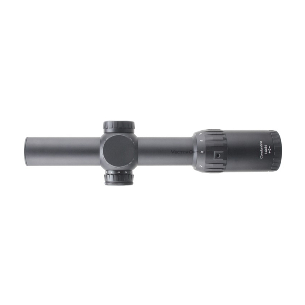 Прицел Vector Optics Constantine 1-6x24, ( Сетка Fiber Center Dot / с подсветкой )