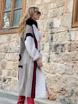 Пальто из керли