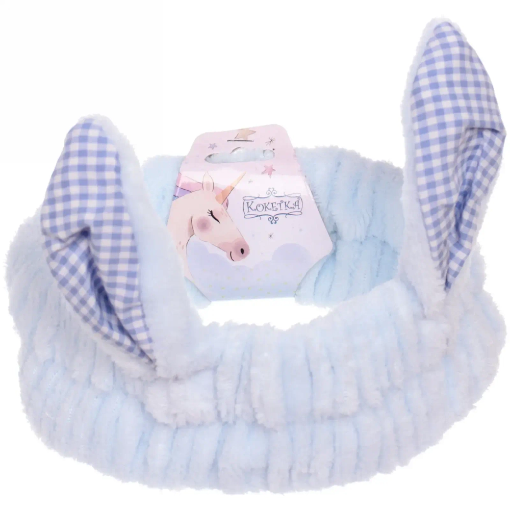 Повязка на голову «Little bunny- Buchi», микс 4 цвета, 20*6 см (подвес Единорожек)