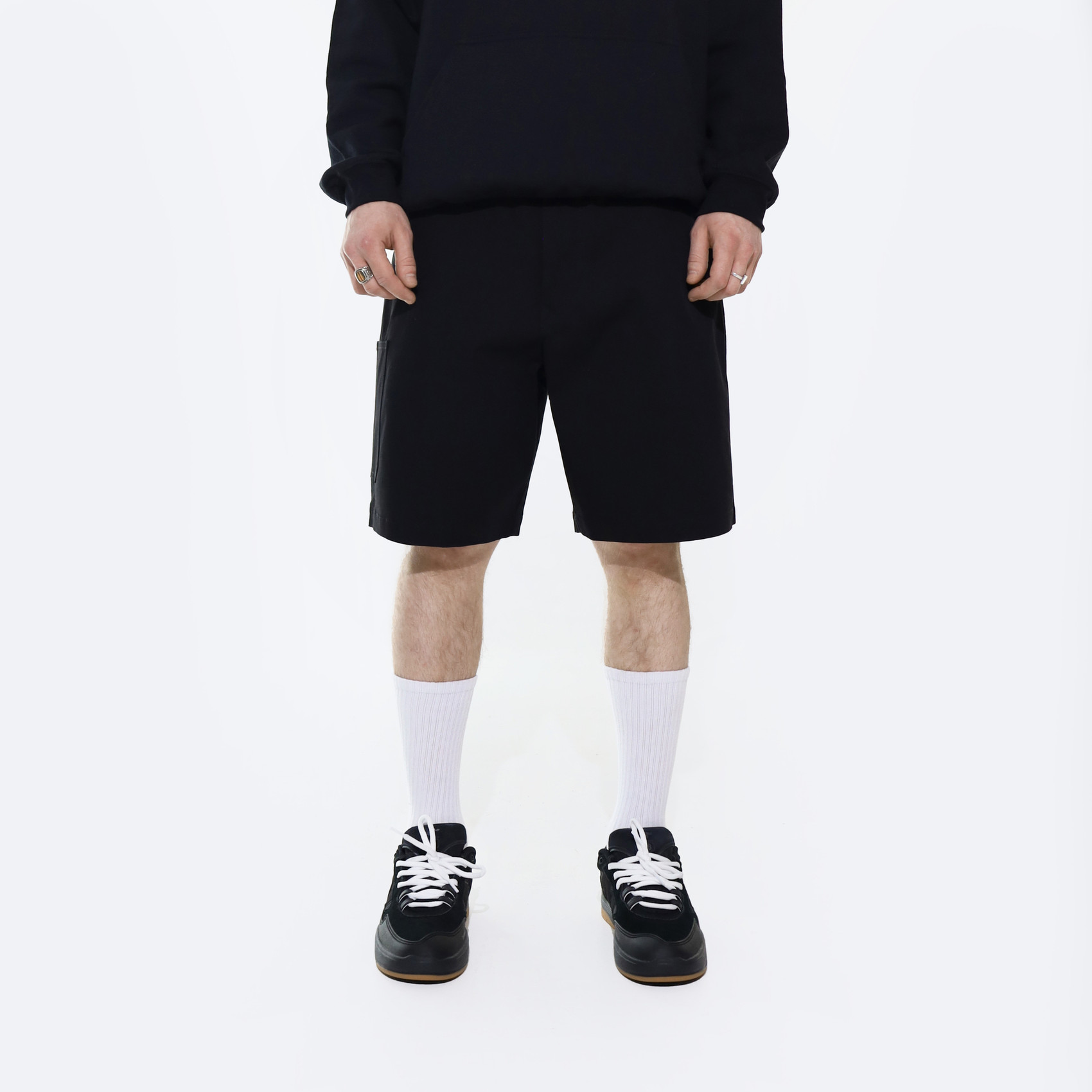 Шорты Magamaev twill work 5 pocket shorts (black) артикул: - купить в магазине Дайс