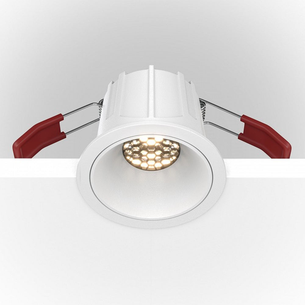 Встраиваемый светильник Maytoni Technical Alfa DL043-01-10W3K-RD-W