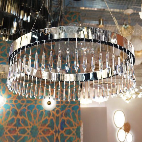 Люстра Cloyd MISIMA C1 / Ø60 см - хром (арт.11262)