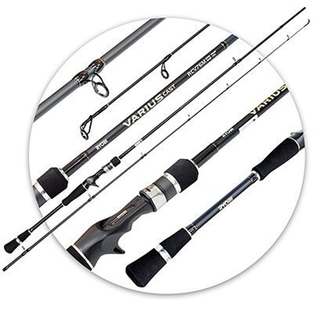 Спиннинг штекерный RYOBI VARIUS CAST 2,30m 7-35g IM8 Trigger. Товар уцененный