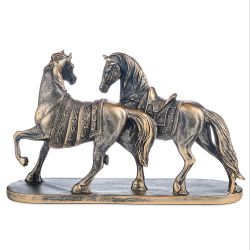 ФИГУРКА ДЕКОРАТИВНАЯ "ЛОШАДИ" 29*10*17,8 СМ