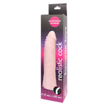 Гнущийся фаллоимитатор телесного цвета Realistic Cock - 20 см. (Цвет: телесный)