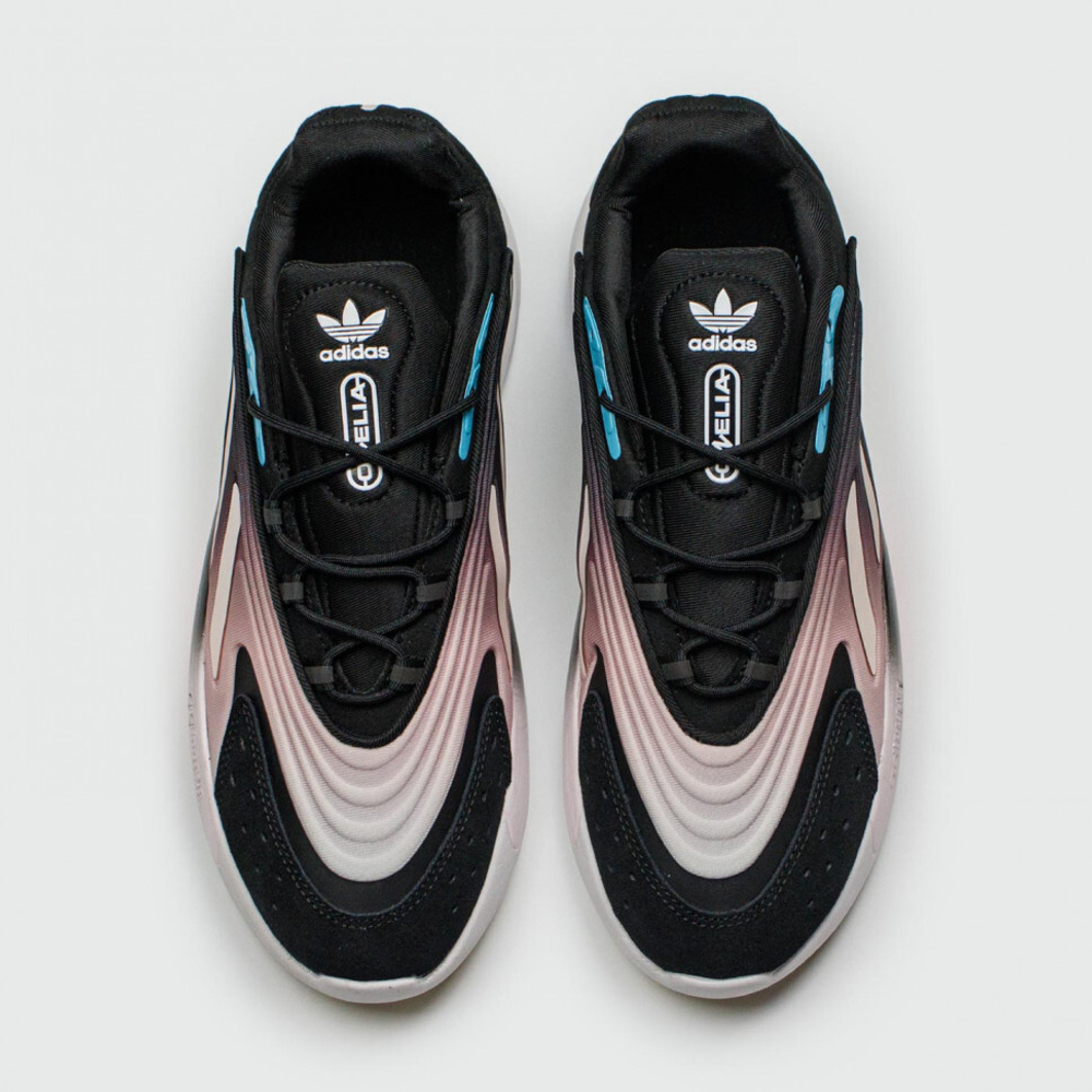кроссовки Adidas Ozelia Black Pink / White