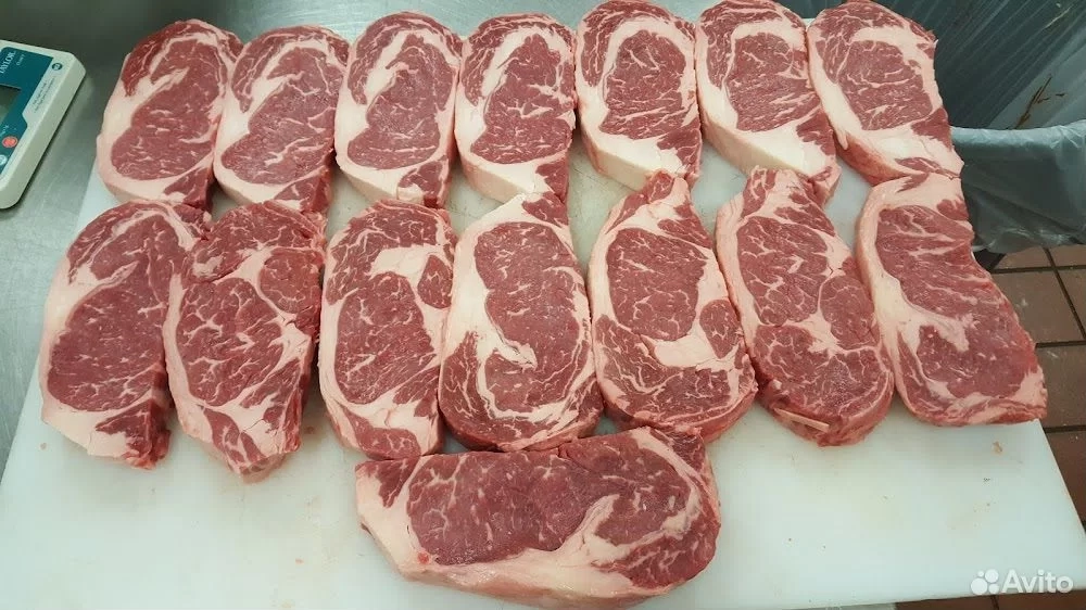 Стейк рибай, 1 кг