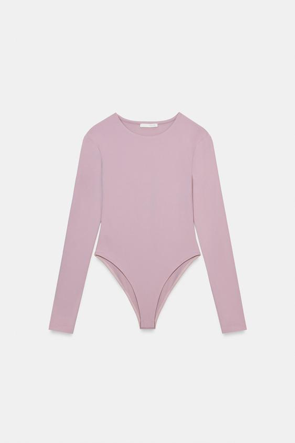БОДИ С ДЛИННЫМИ РУКАВАМИ ИЗ ПОЛИАМИДА - ZARA