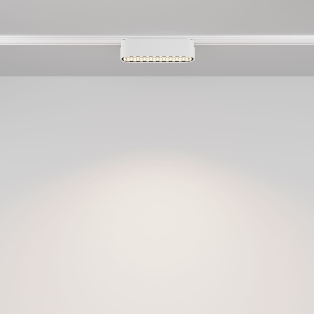 Трековый магнитный светильник Maytoni Basis Grid TR084-1-6W4K-W