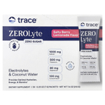 Trace, ZEROlyte, электролит и кокосовая вода, salty berry lemonade flavor, 30 пакетиков.
